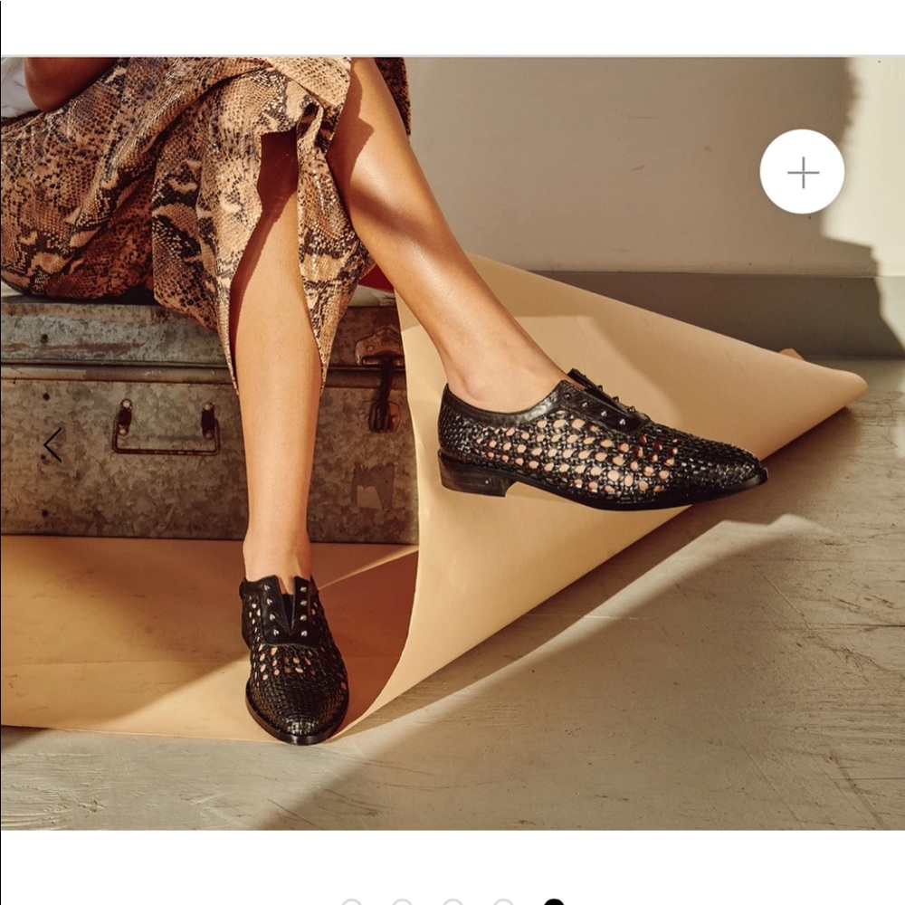 Freda Salvador WISH HANDWOVEN OXFORD BLACK